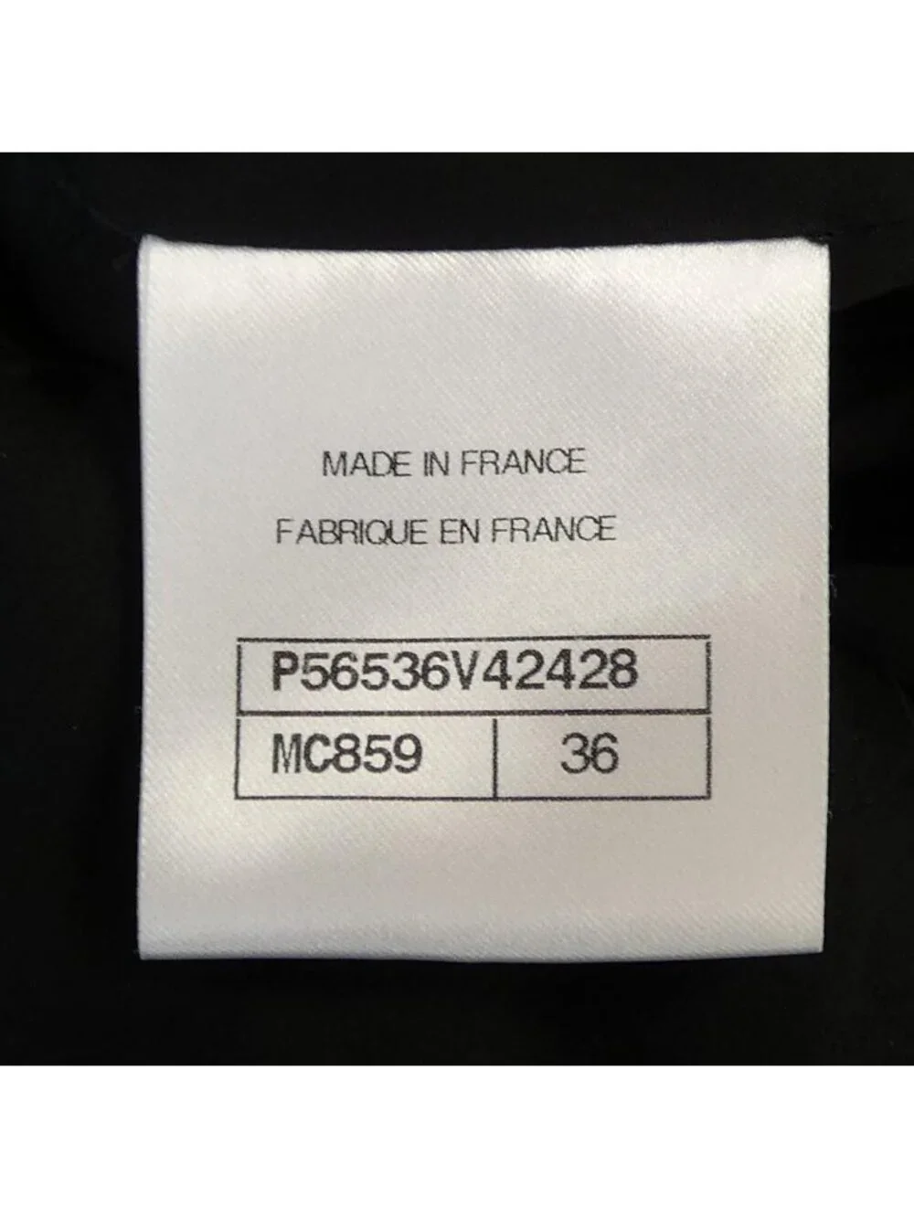 Chanel Coat Black